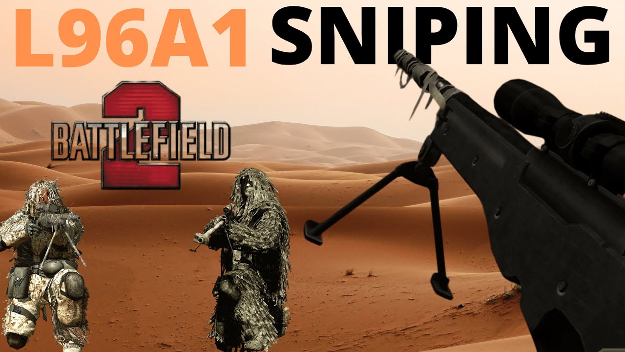Battlefield 2 Sniper Gameplay [L96A1] Strike At Karkand in 2020!