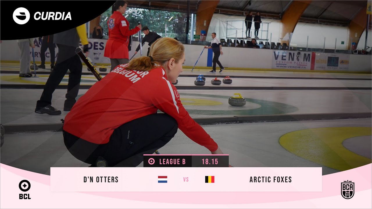 D'n Otters 🇳🇱 vs Arctic Foxes 🇧🇪 🥌 Belgian Curling LIVE! 🔴 BCL League B #curling