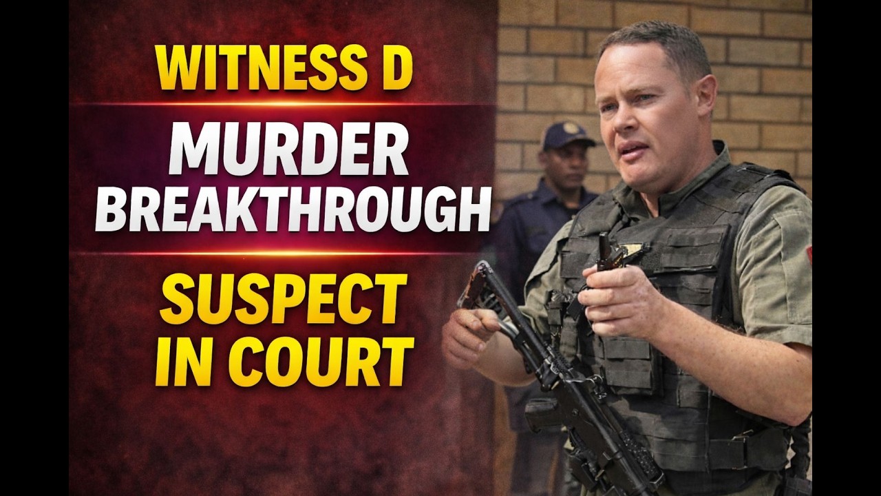 &lsquo;WITNESS D&rsquo; MURDER SUSPECT APPEARS IN COURT | MADLANGA COMMISSION CASE
