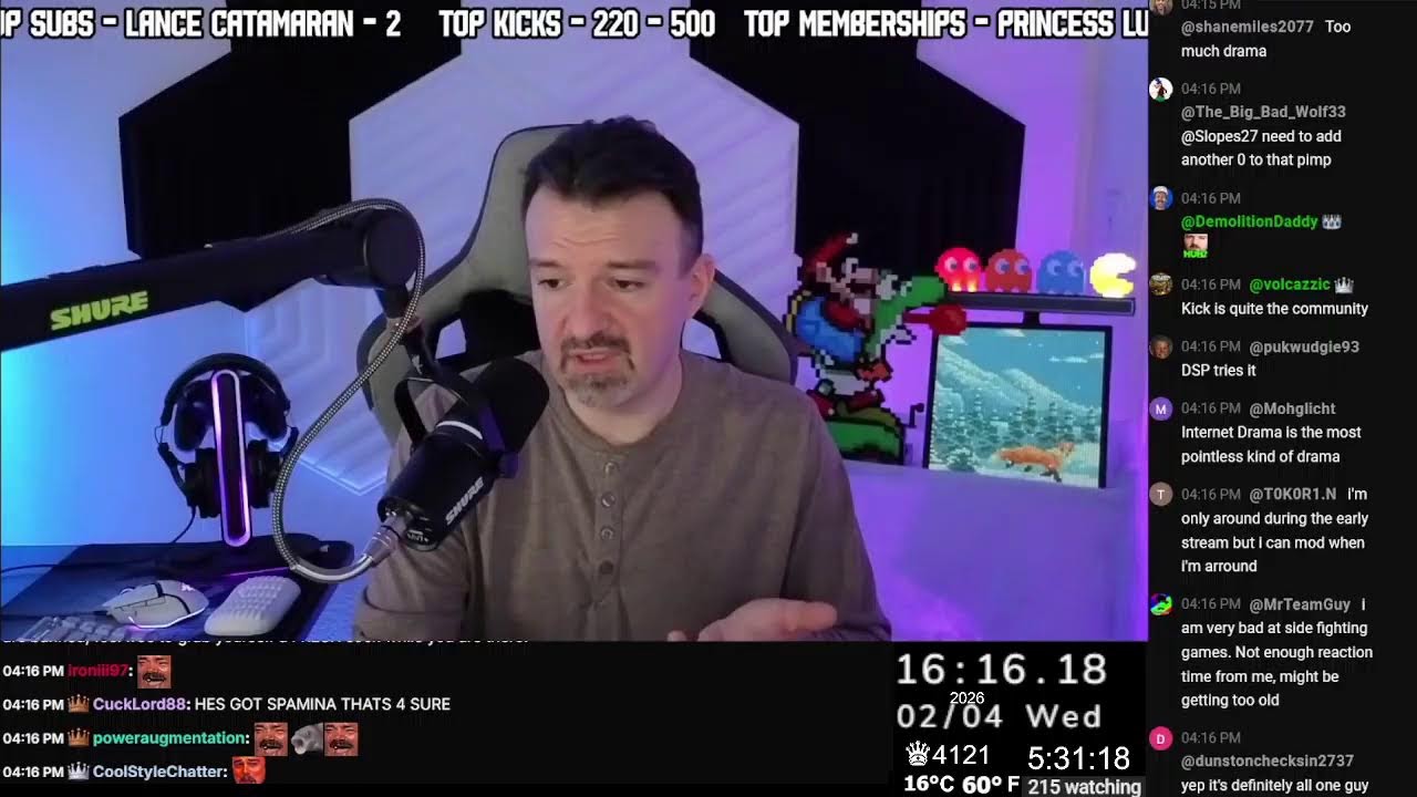Click here for the cringefest (DSP reestream)