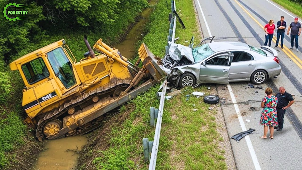 Jaw-Dropping Bulldozer Operator Skills So Crazy You’d Think They’re Fake! #12