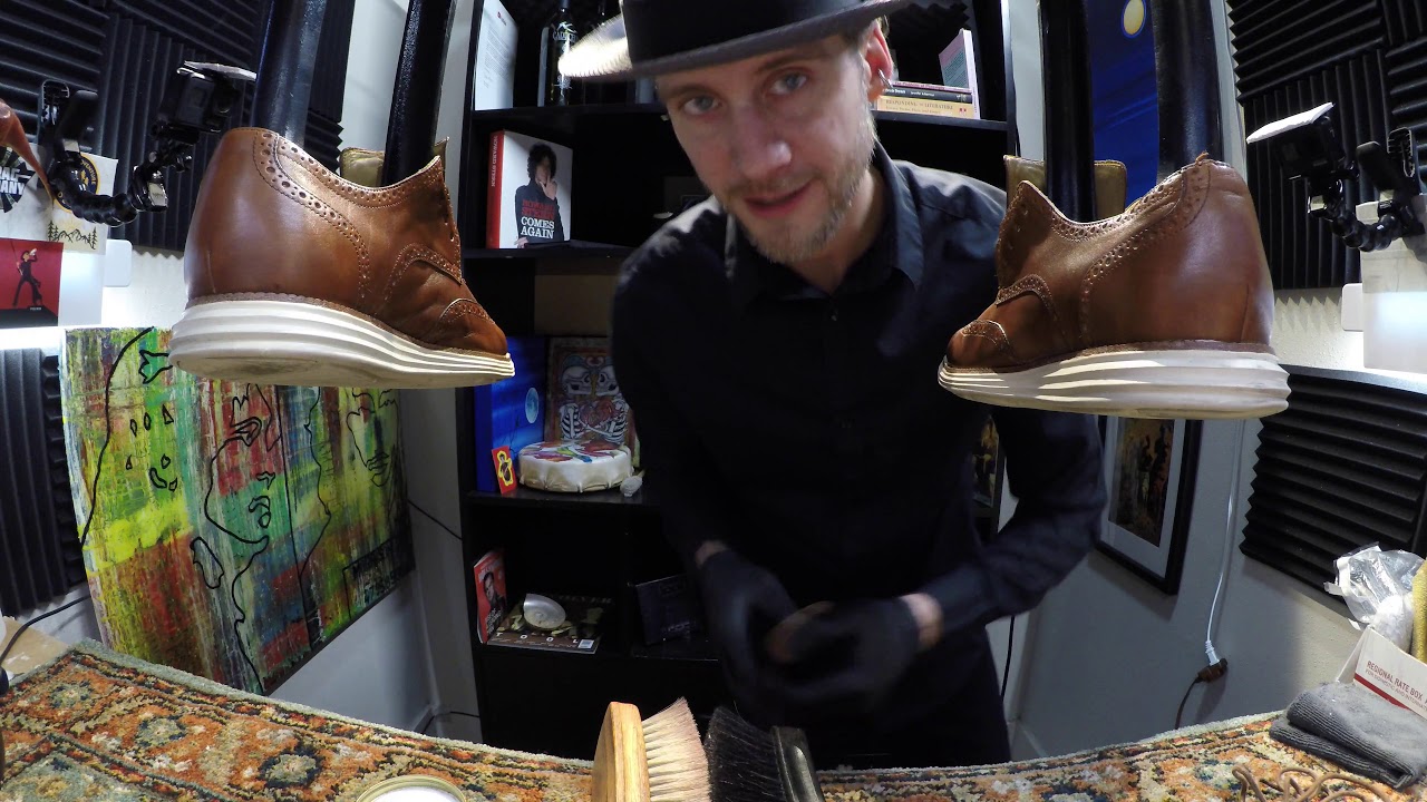 ASMR Tingles Galore | Cole Haan Zero Grand | ASMR Shoe Shine by Jason Dornstar