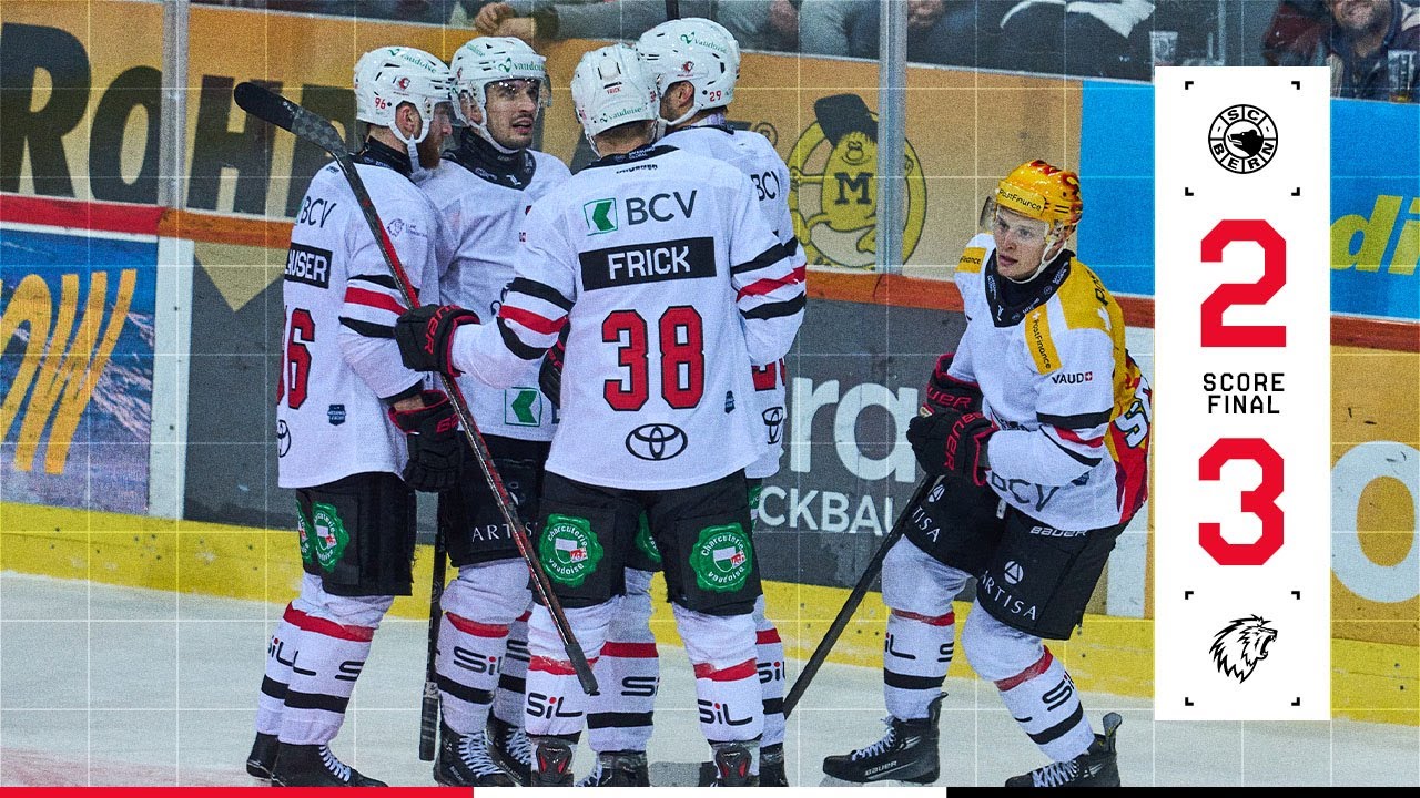 22/01/2025 SC Bern 2-3 Lausanne HC (AP)