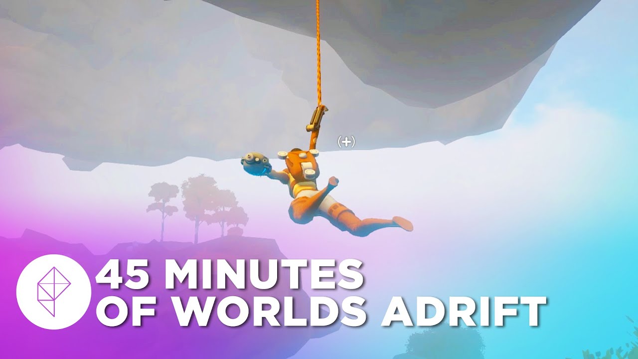 45 Minutes of Worlds Adrift Gameplay