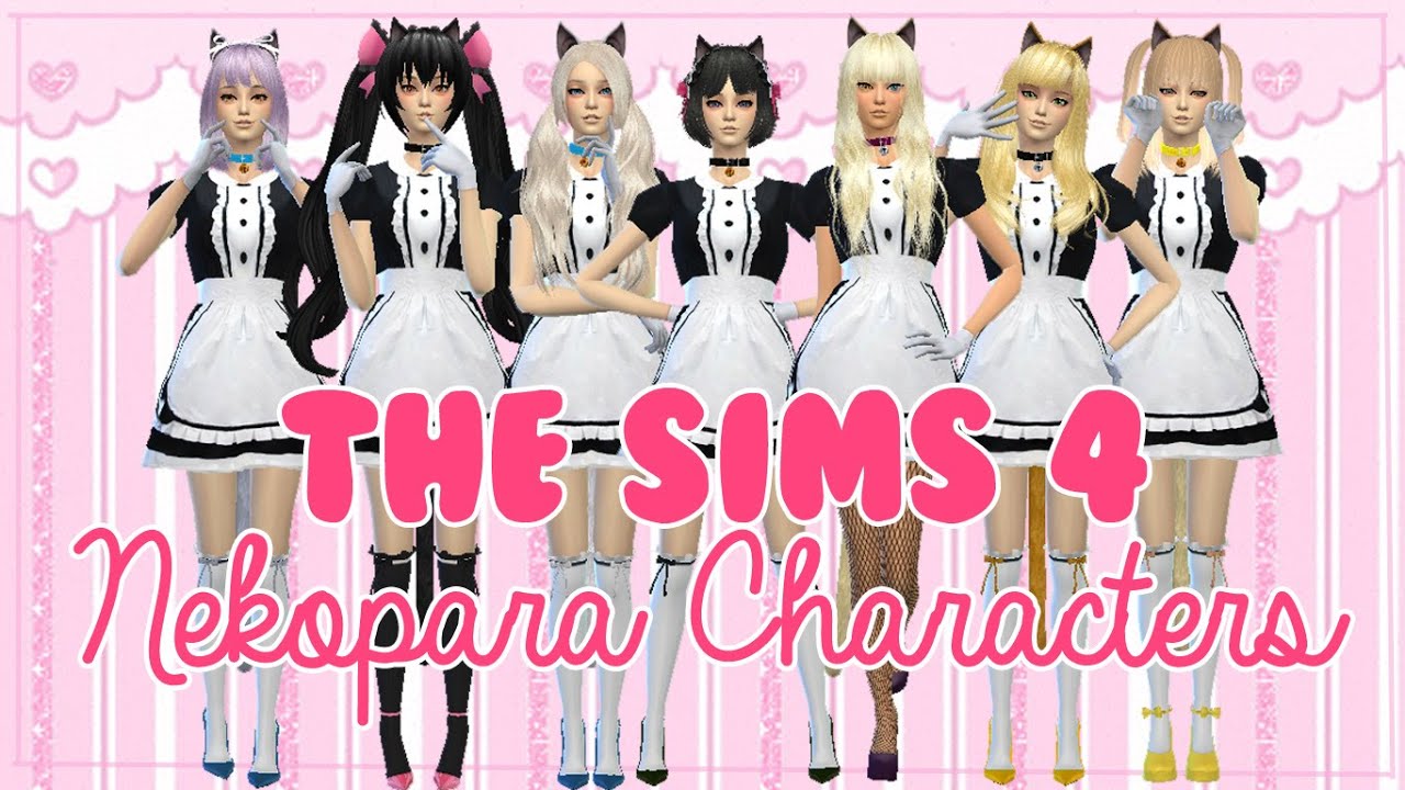The Sims 4 Create a Sim | Nekopara Characters