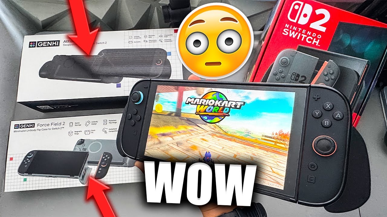 🚨Los MEJORES Grip case GENKI💥 para tu NINTENDO SWITCH 2?✅
