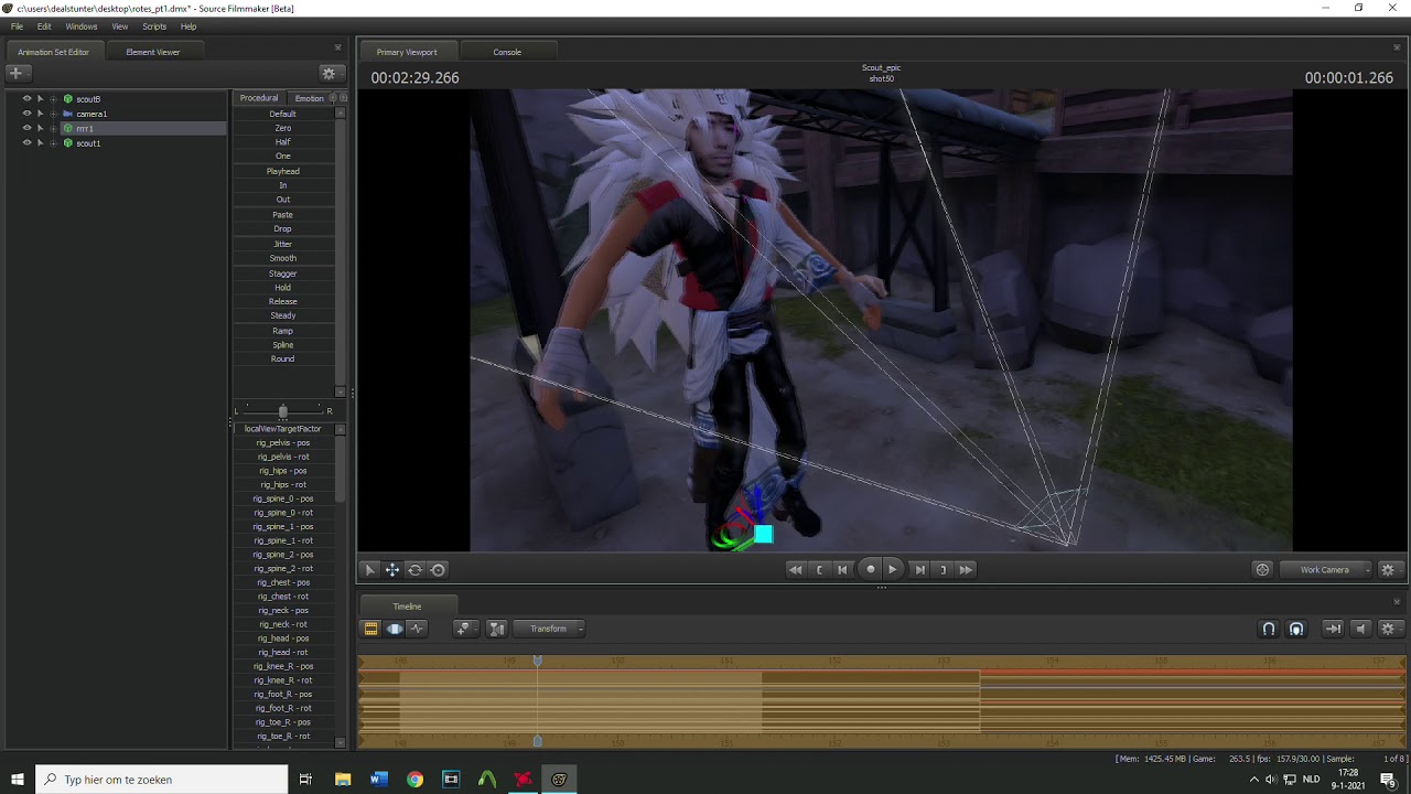 Tutorial Copy Animation Model [SFM] No Distortion (Easy Fix) If bones are different named etc.