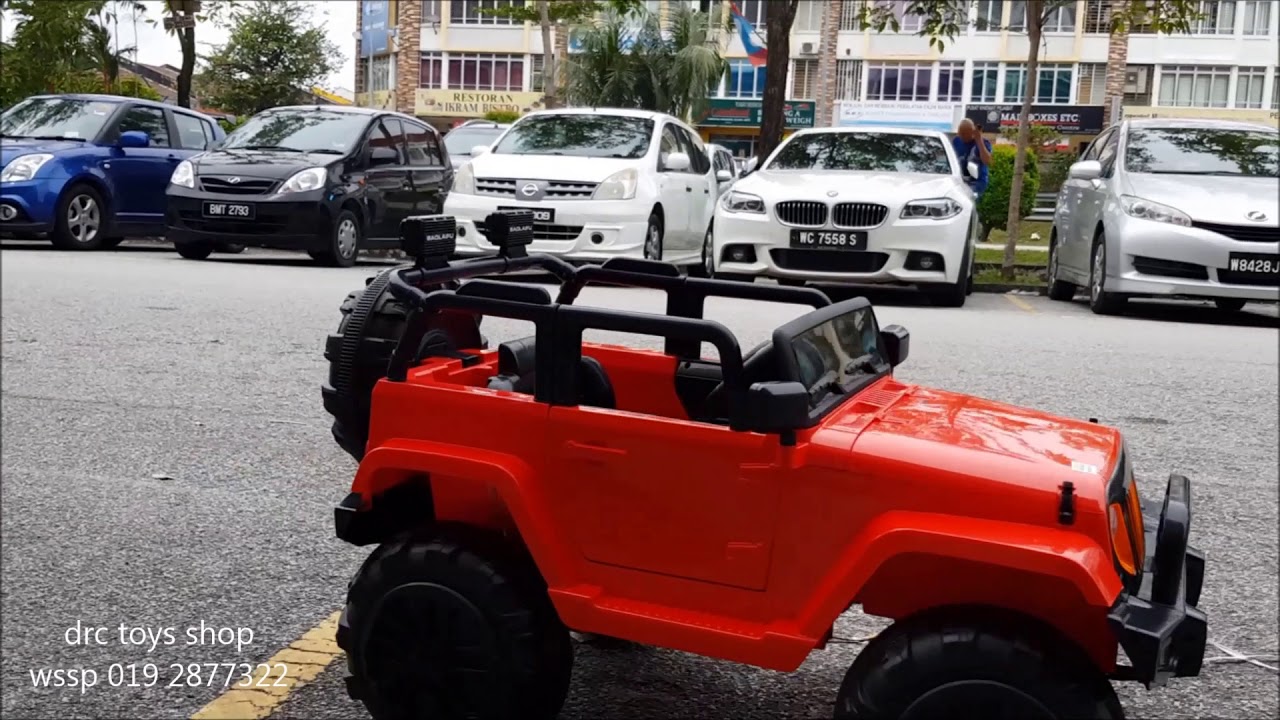 Cheap and good Children Ride-On Jeep test