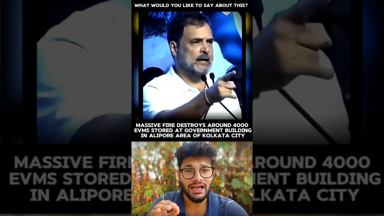 Rahul Gandhi had asked for electronic data but what did BJP do after that.😡😱 #rahulgandhi #evm #bjp