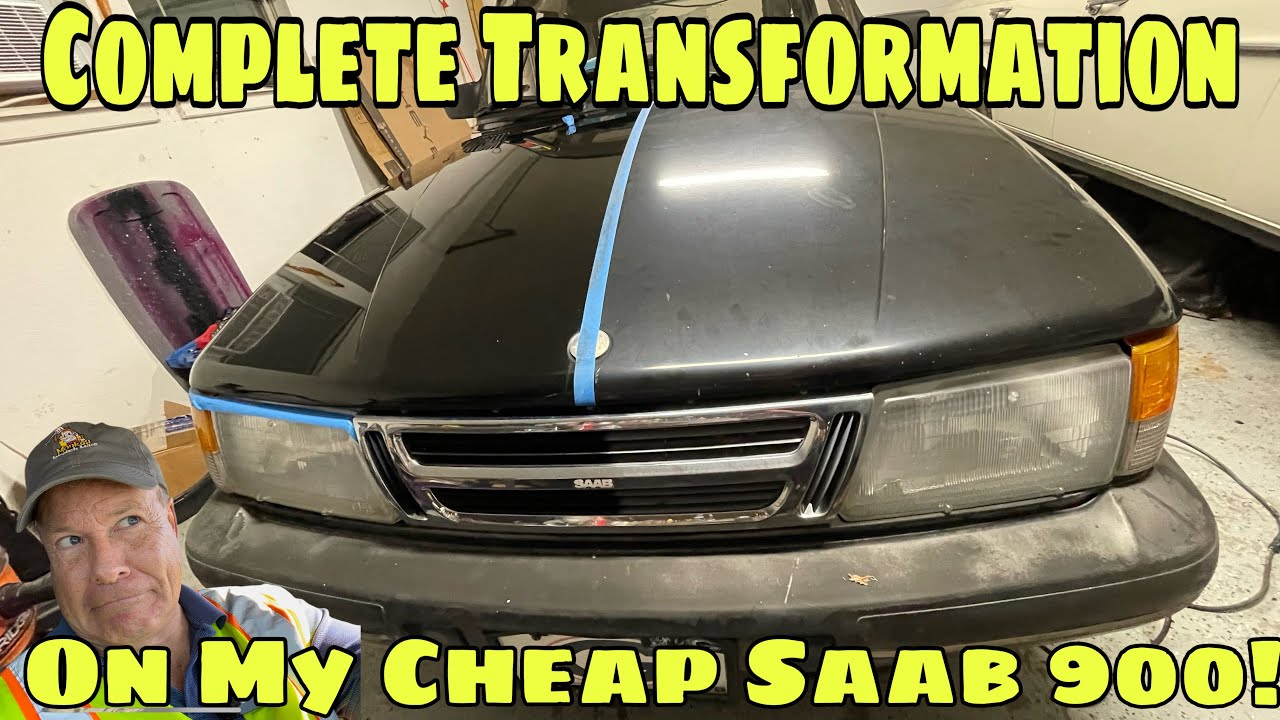 Unbelievable Results On My $300 Saab 900 Turbo! How I Saved Her From The Crusher!!