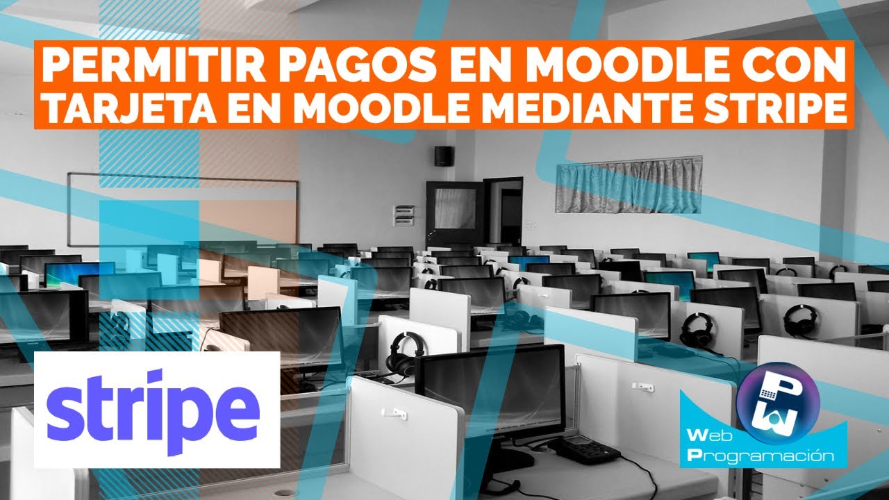 Pago con tarjeta en LMS Moodle con Stripe