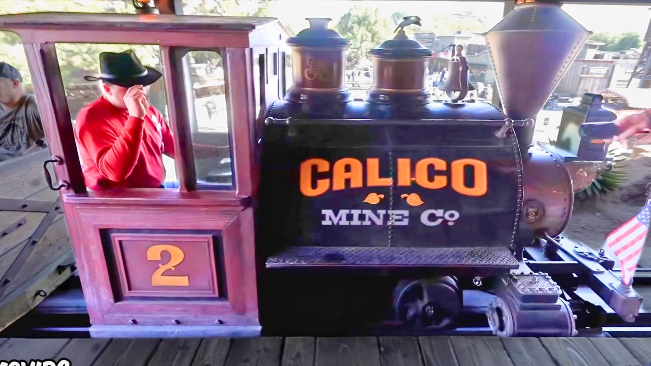 Calico Mine Ride - 2025 POV - Classic Dark Ride | Knott's Berry Farm, California
