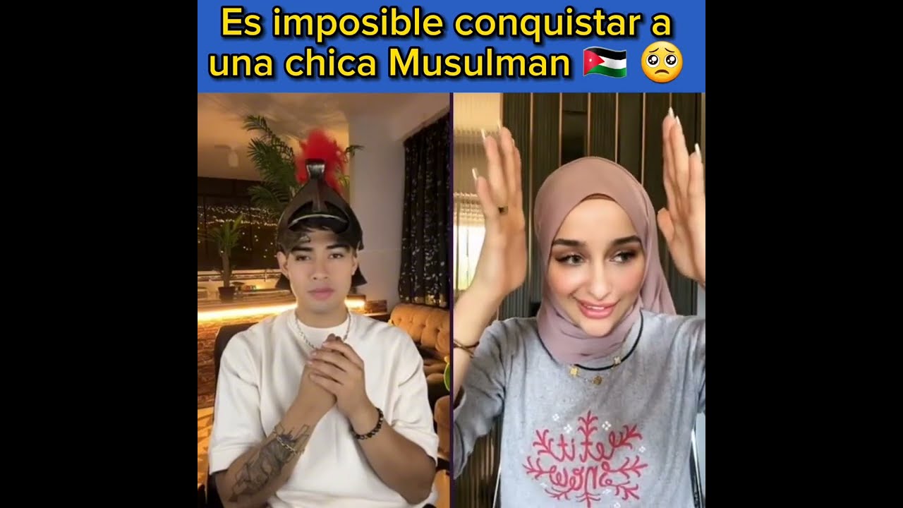 Chica Musulmana le hace borrar un vídeo a Cañita.