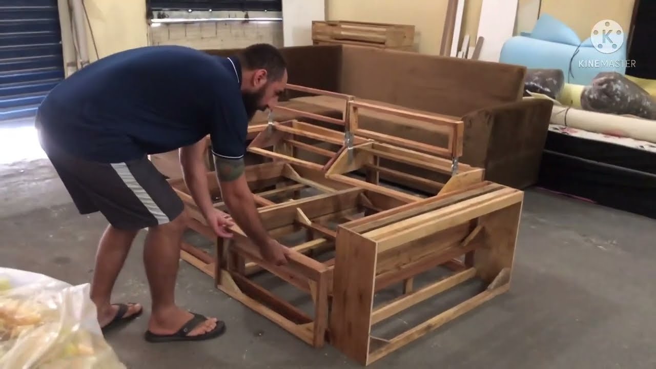 FABRICAÇÃO DE SOFÁ PILLOW TOP RETRÁTIL E RECLINÁVEL