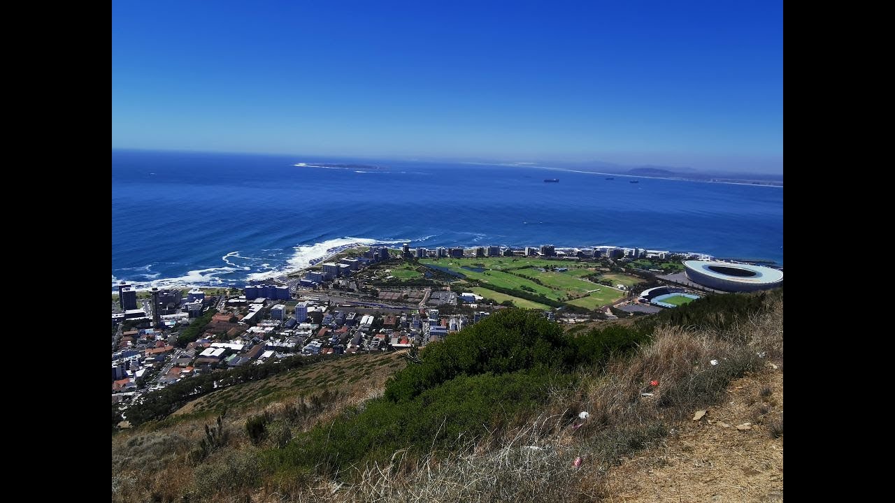 Exploring the Very Best view to signal hill and on signal hill Cape Town South Africa.