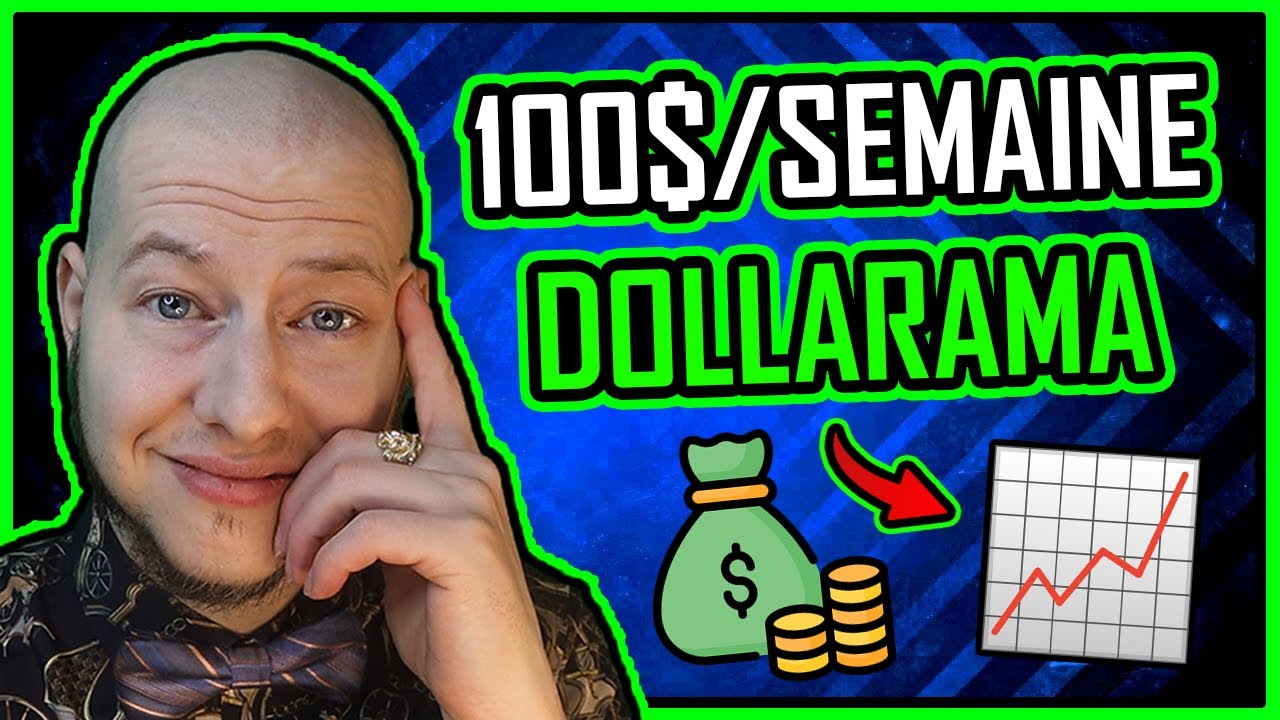 Investir 100$ Par Semaine Dans Dollarama (Mieux que le S&P500 et le Nasdaq100)