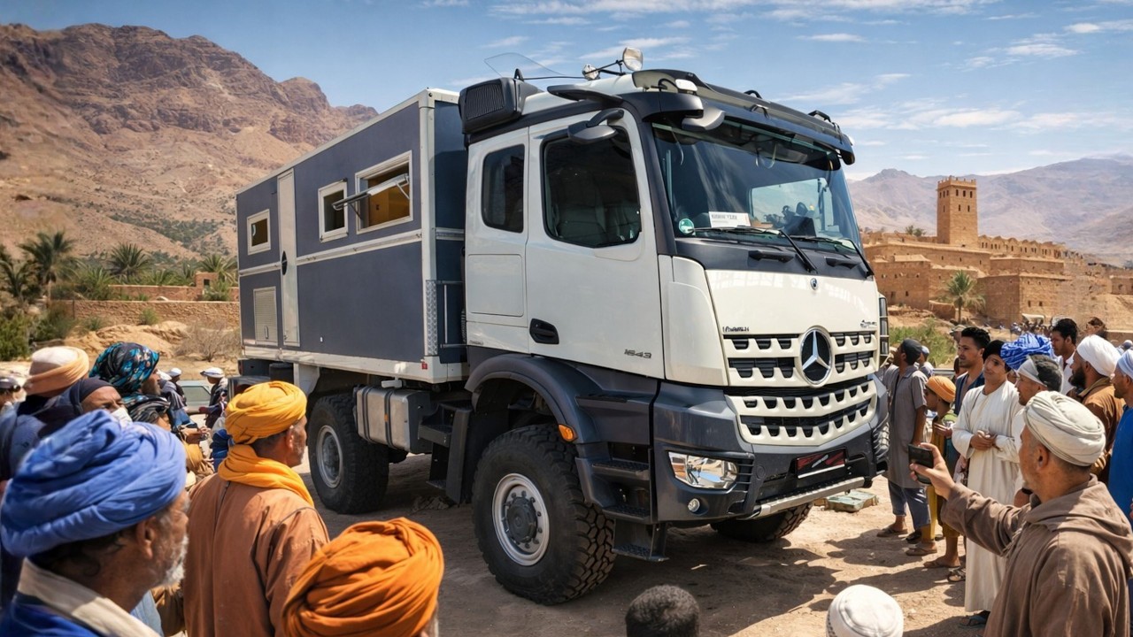 Vom Baustellenfahrzeug zum Wohnmobil Weltreise-Traum – 4Wheel24 Arocs 1843 als Expeditionsmobil 2026