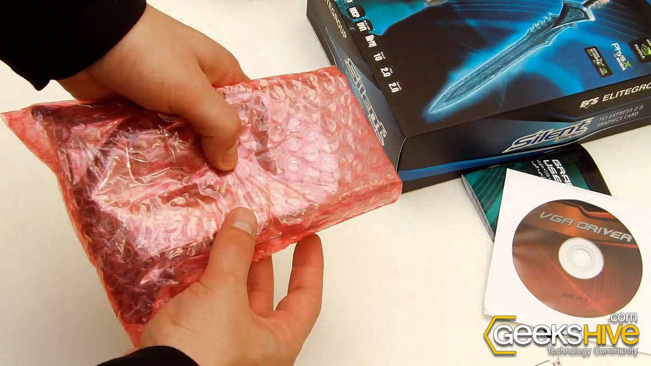 GeForce 8400 GS ECS - Unboxing by www.geekshive.com