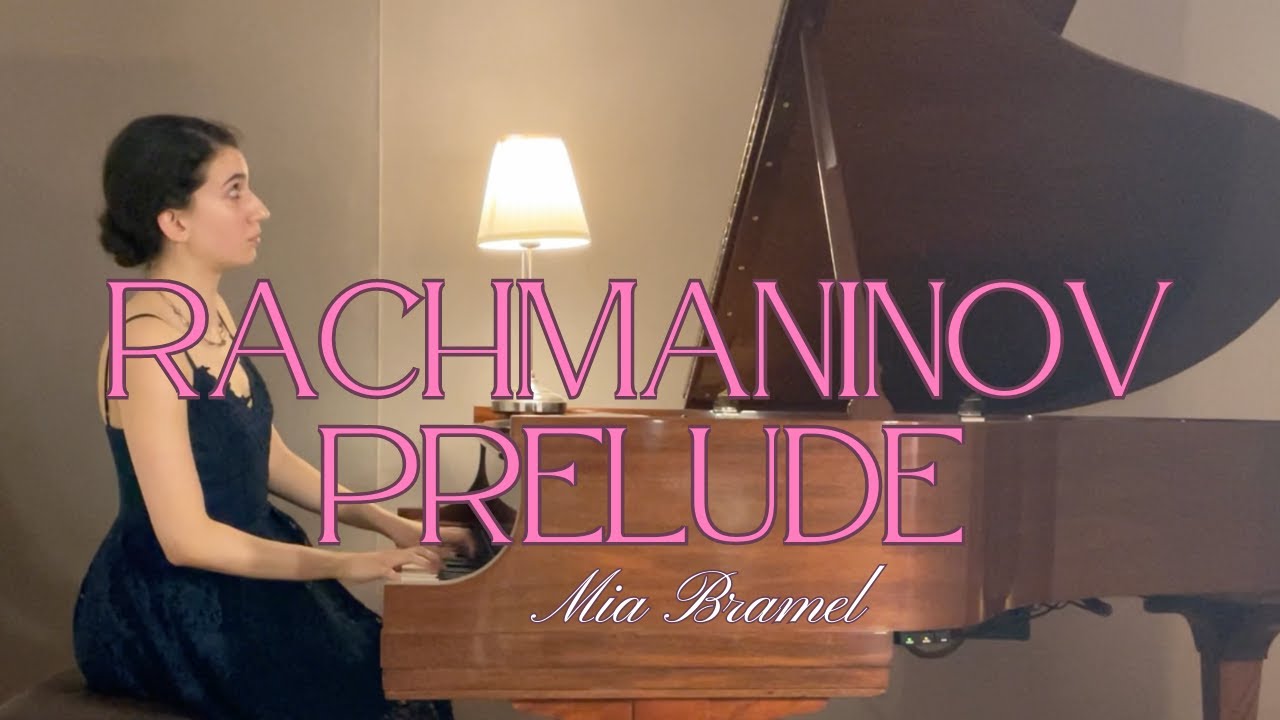 Prelude Op. 23 No. 6 in E-Flat Major, Sergei Rachmaninov | Mia Bramel Piano