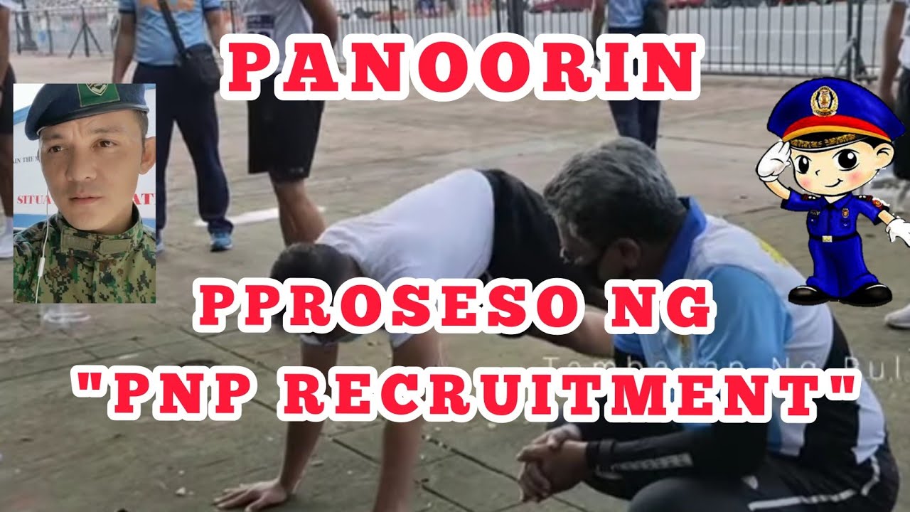 PNP NCRPO RECRUITMENT PROCESS