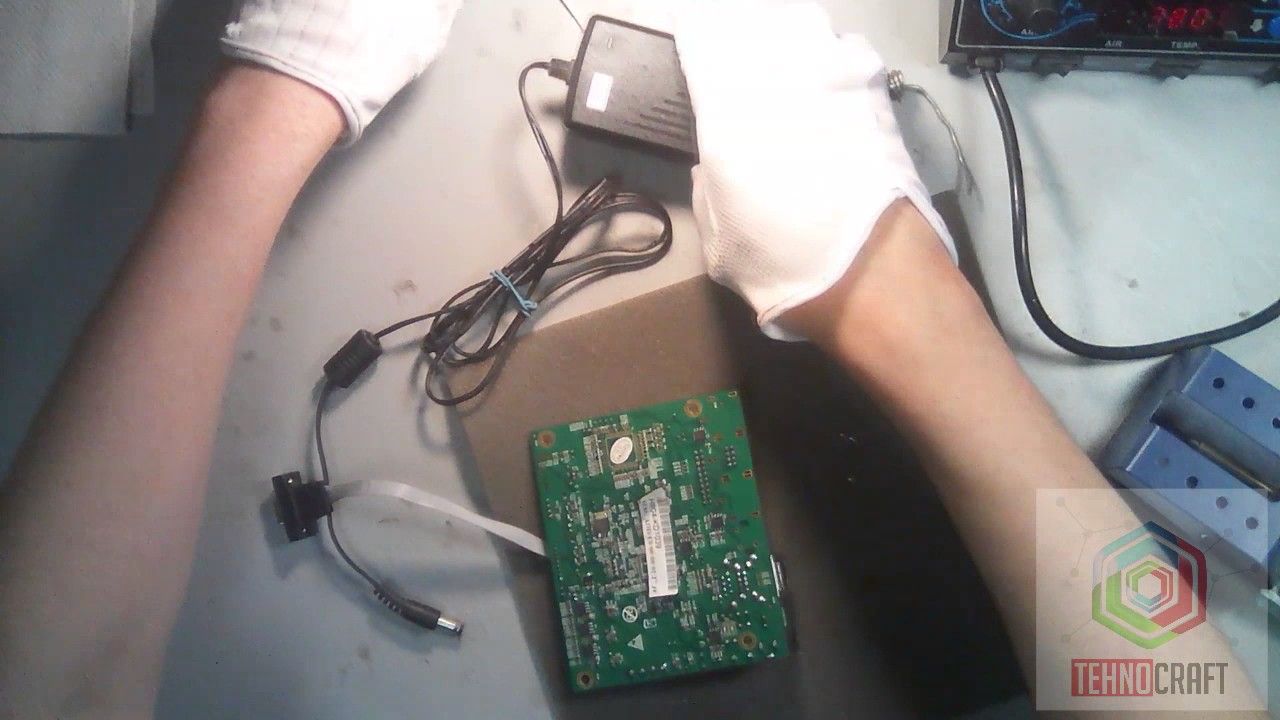 Ремонт видеорегистратора DVR PH7204AV / DVR repair