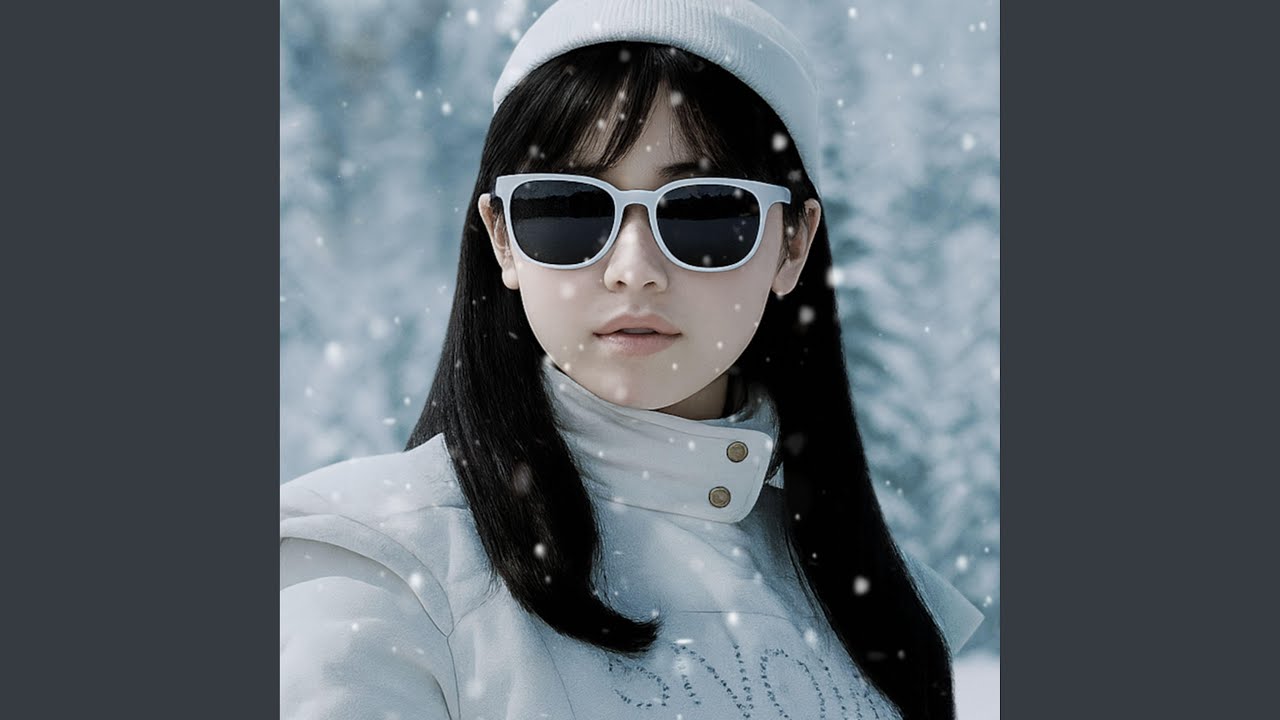 雪のカフェテラスで（Snowy Cafe Terrace）