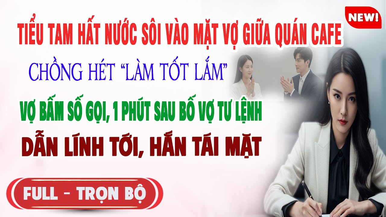 ♥️ Truyện Ngôn Tình TIỂU TAM HẤT NƯỚC SÔI MẶT VỢ CHỒNG CỔ VŨ Vợ Bấm Số Gọi 1p Sau Hắn Tái Mặt