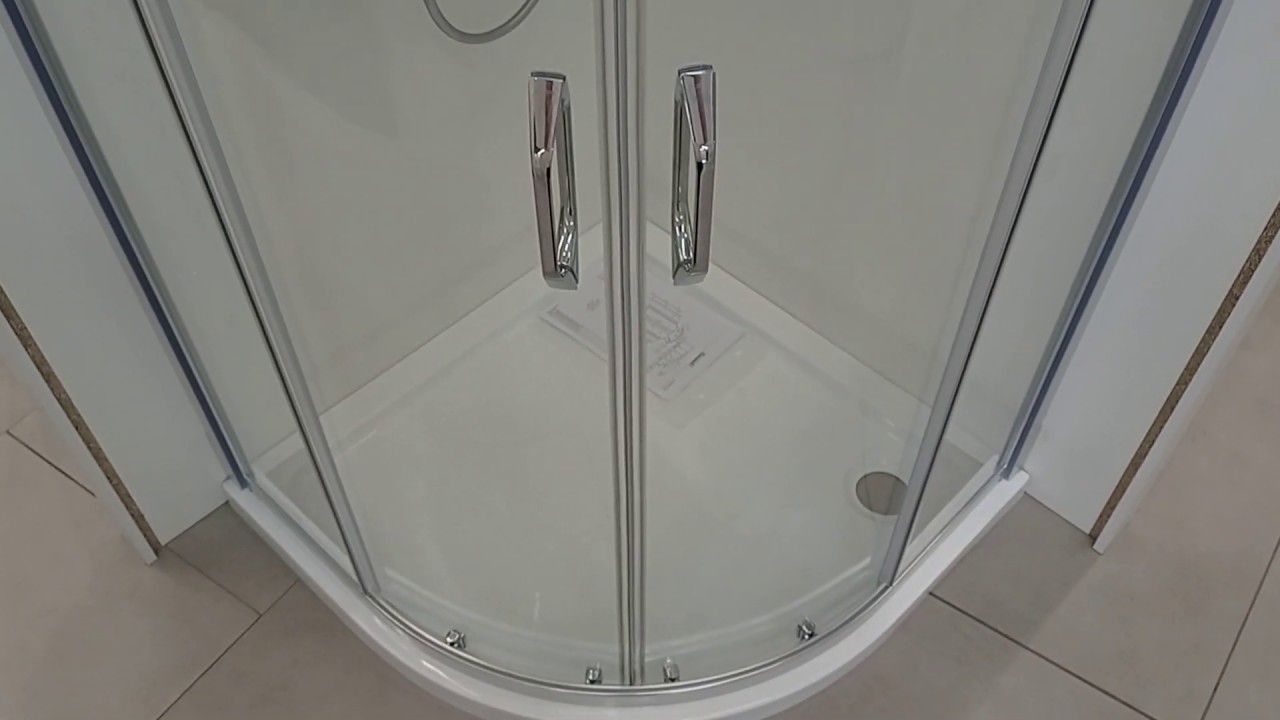 Huppe X1 FLEX 140604.069.321 Quadrant sliding door 900*900*1900 Розсувні душові дверцята