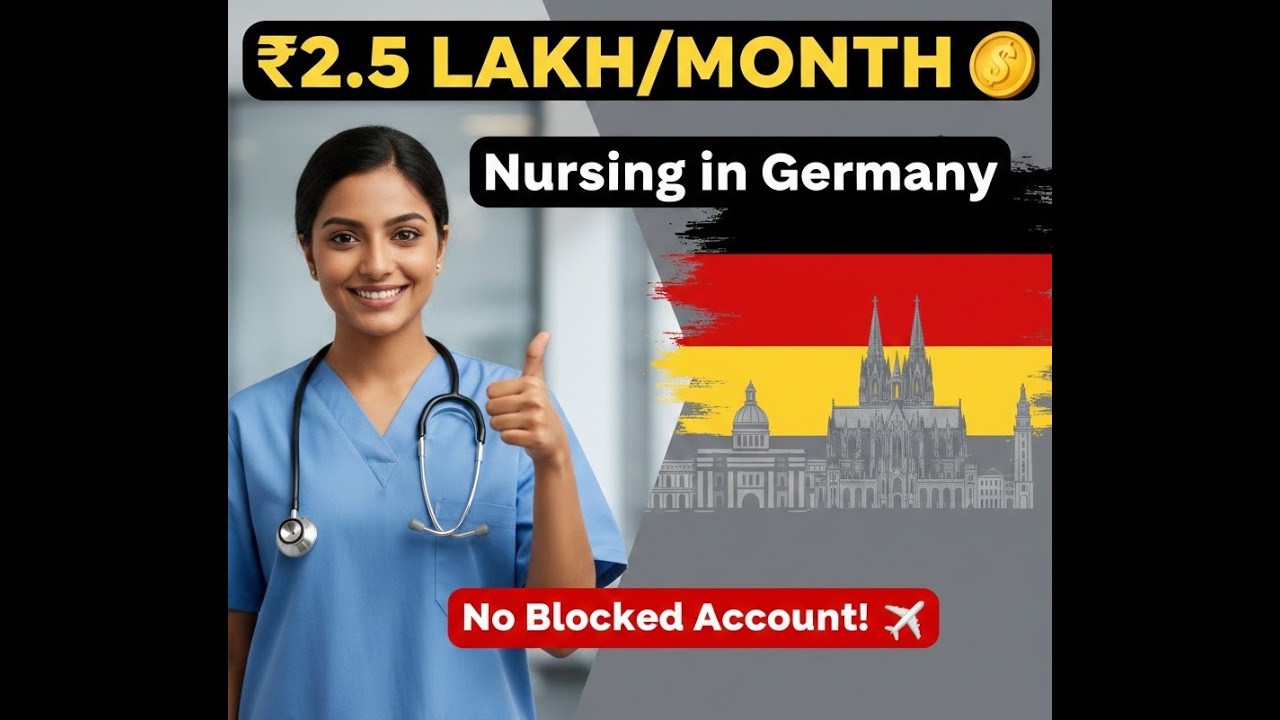 How to Earn ₹2.5 Lakh/Month as a Nurse in Germany! (No Blocked Account)