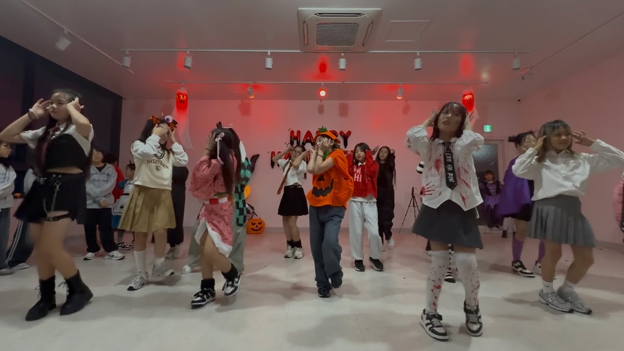 [인천댄스학원] 우주피스댄스 | 2025.10.25 할로윈 랜덤플레이댄스👻