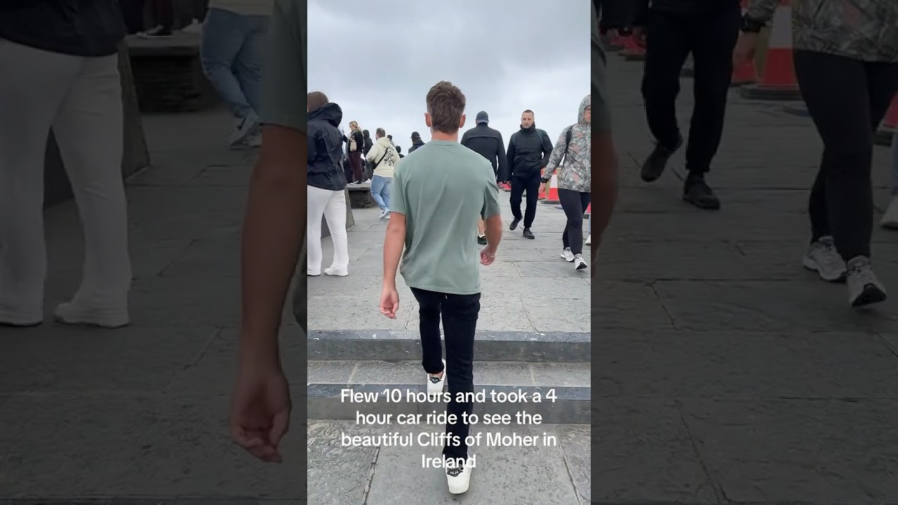 &ldquo;Truly a once in a lifetime experience&rdquo;😅 Have you visited the Cliffs Of Moher? 📸👉TT: Lukemason38