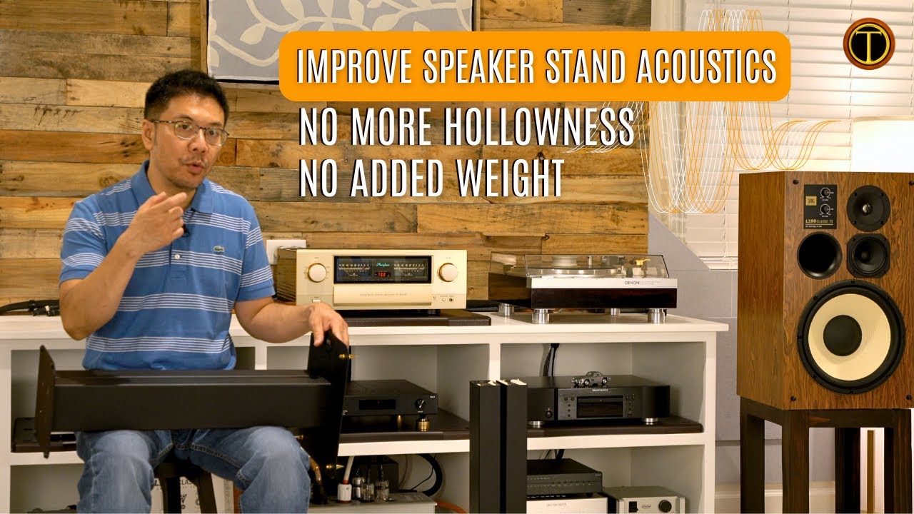 Easier Way To Stop Metal Speaker Stands from Ringing