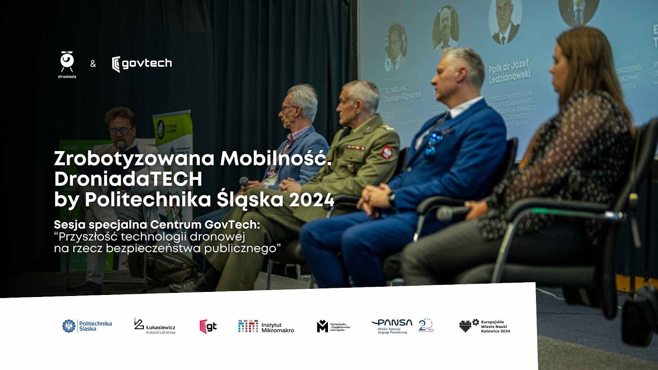 Przyszłość technologii dronowej na rzecz bezpieczeństwa publicznego [DroniadaTECH 2024]