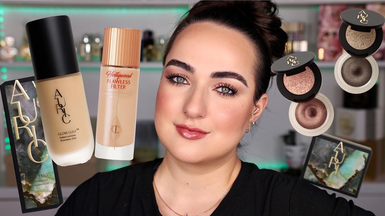 AURIC REVIEW! GLOW LUST & HOLLYWOOD FLAWLESS FILTER COMPARISON!