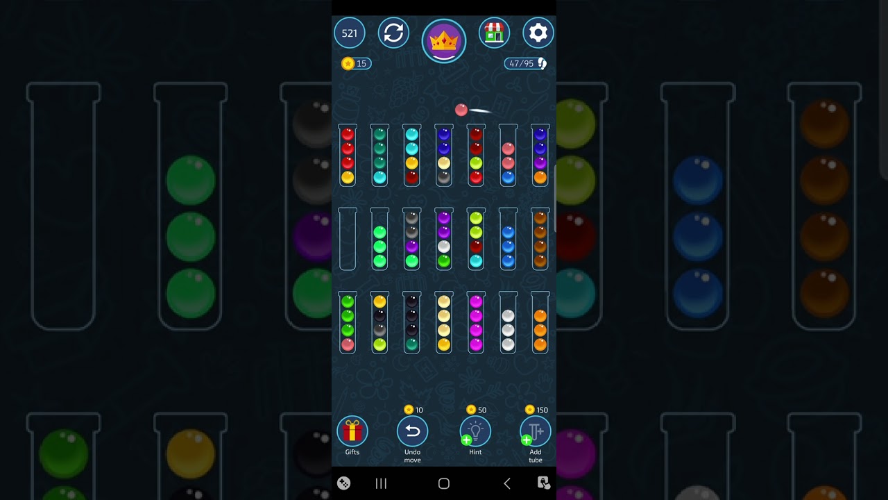 Ball Sort Master 519, 520, 521, 522, 523