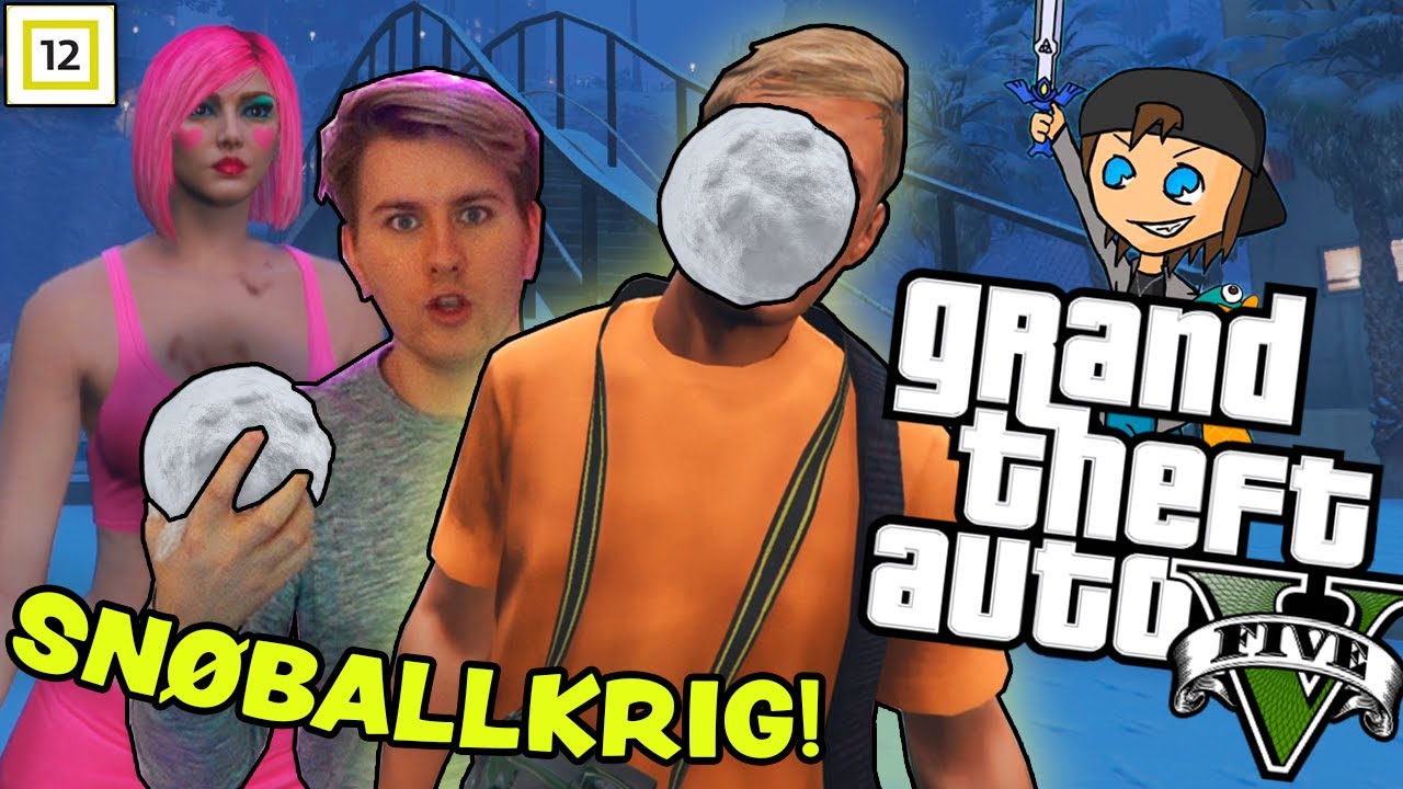Kattekryp tuller rundt i GTA Online: Del 36 - SNØBALLKRIG!
