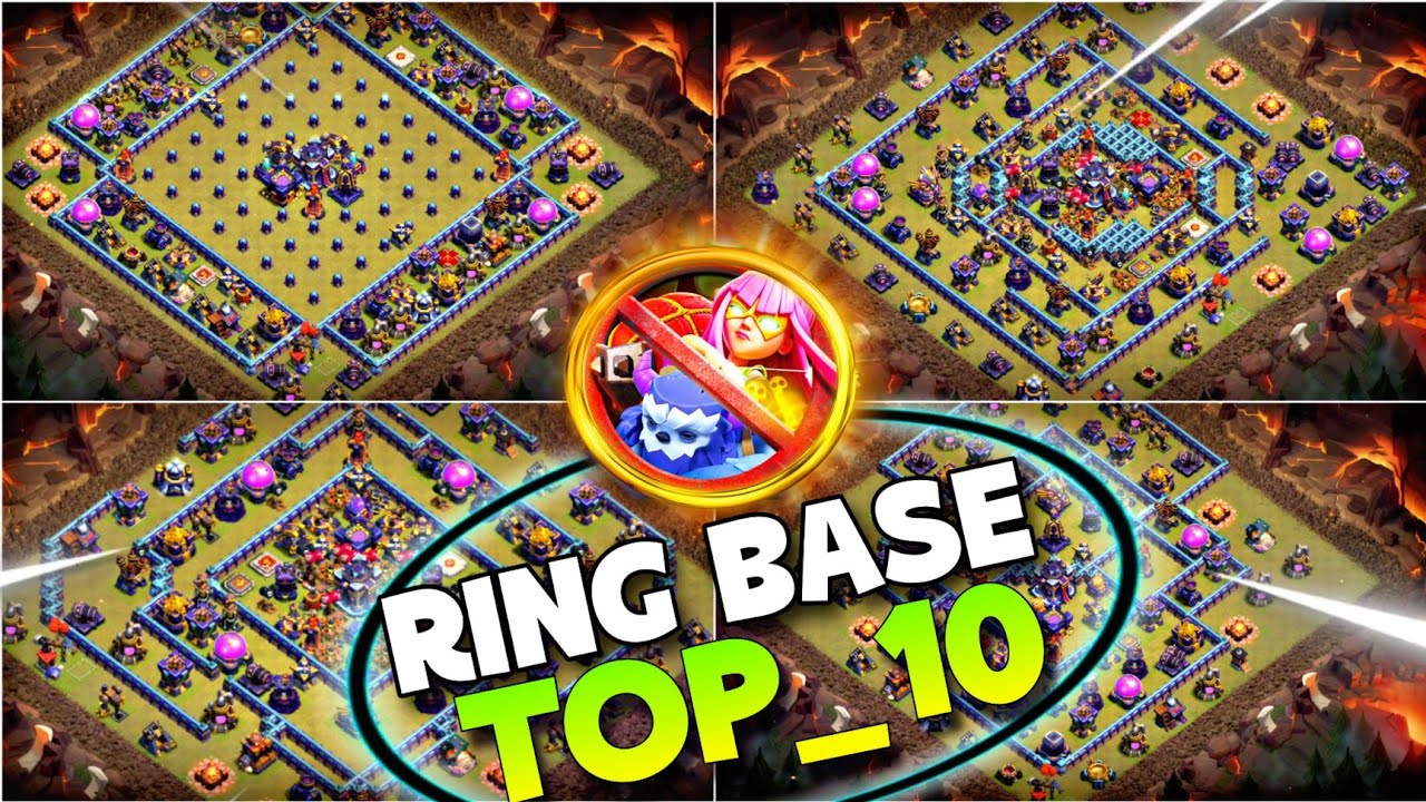 TOP 10 RING BASE ANTI SUPER ARCHER STRONG TOP 10 NEW UPDATED TH15 BASE LINK 2023 ANTI 3 STAR