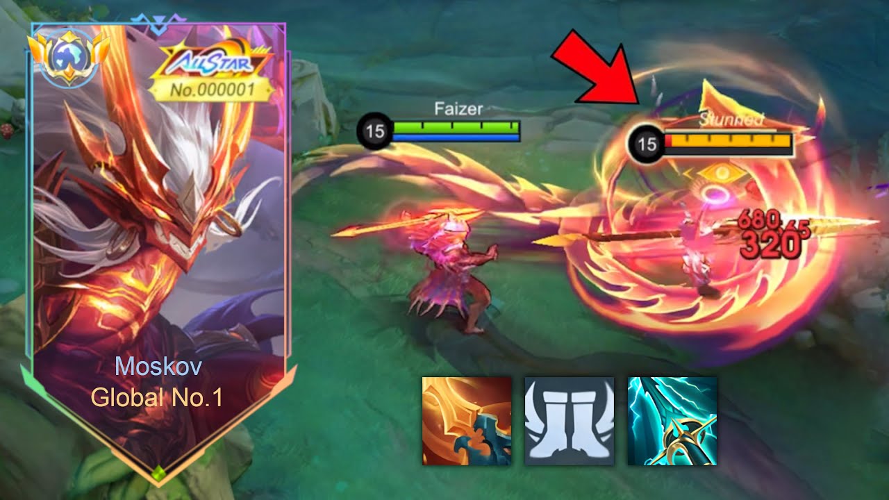NEW META MOSKOV BEST 1 HIT DELETE BUILD 2025 (recommended build) - MLBB