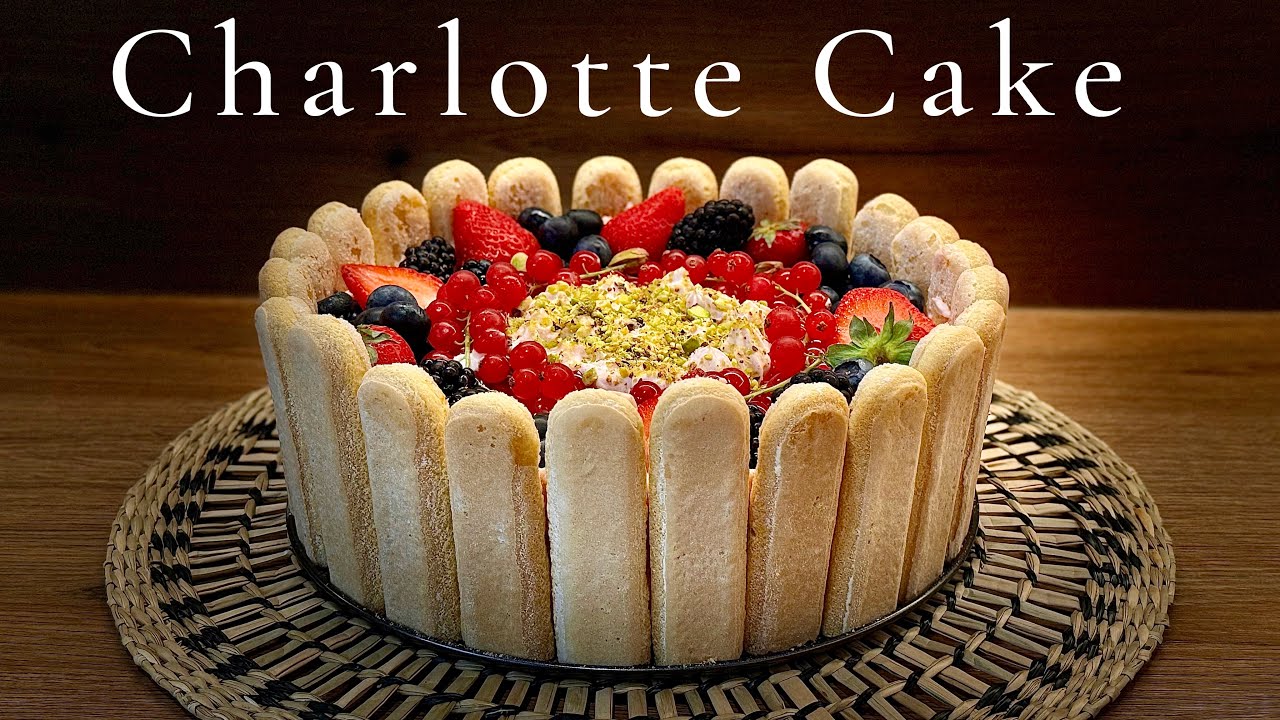 Charlotte Cake | No-Bake Dessert That Looks Fancy but Is So Simple