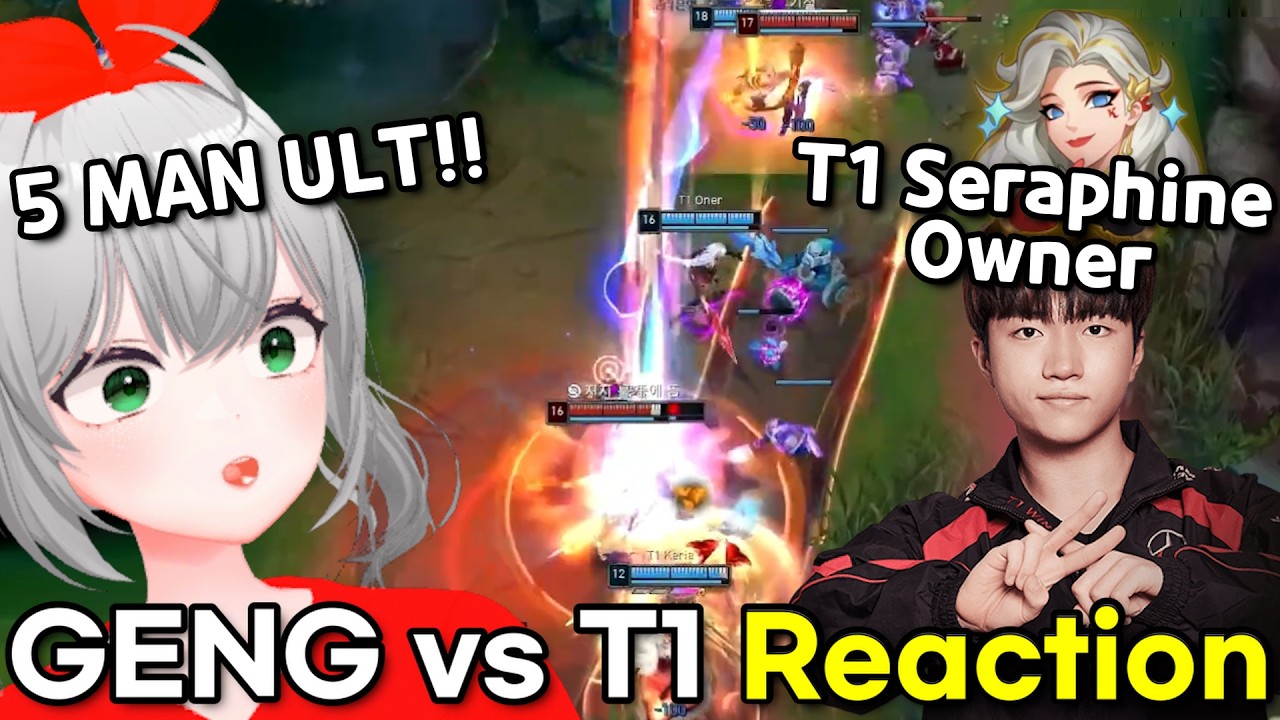 T1 DOES IT AGAIN!!! GENG vs T1 Reaction Highlights | 2026 LCK Summer Groups