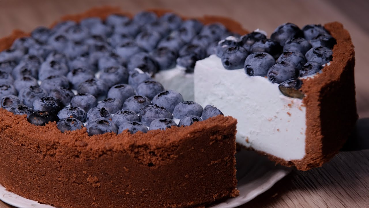 Черничное счастье: как испечь идеальный черничный чизкейк за 5 минут без выпечки!