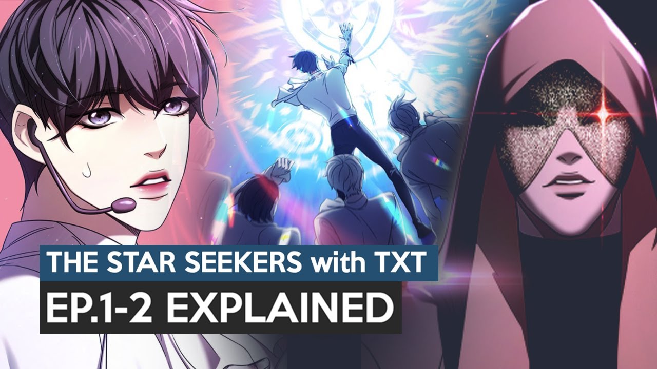 THE STAR SEEKERS with TXT Ep.1 & 2 Explained: Character Intro + Story Breakdown (WEBTOON+WATTPAD)