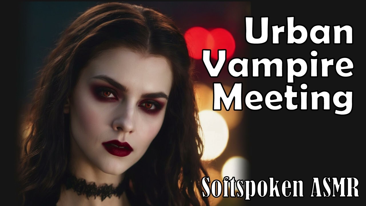 ASMR Urban Vampire Meeting [F4A] Softspoken Roleplay