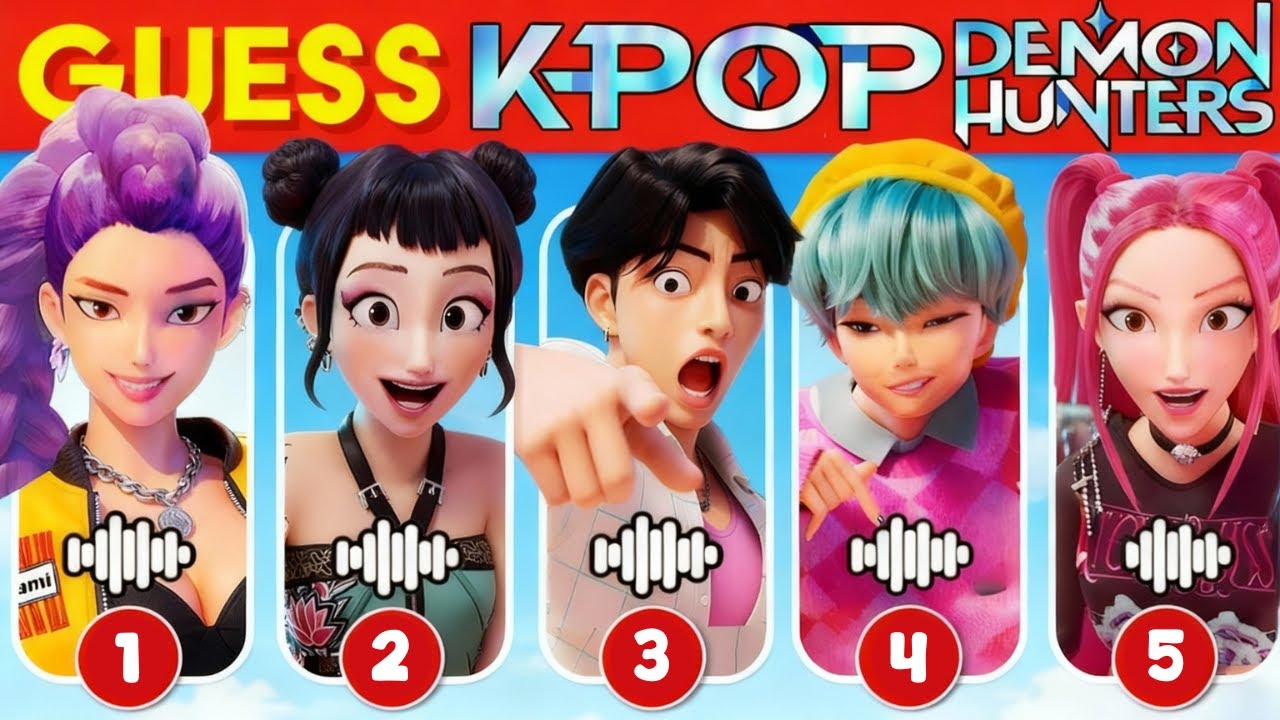 Guess KPOP Demon Hunters Dancing by Real-Life TikTok Version 💃️🎵 KPOP Demon Hunter Quiz