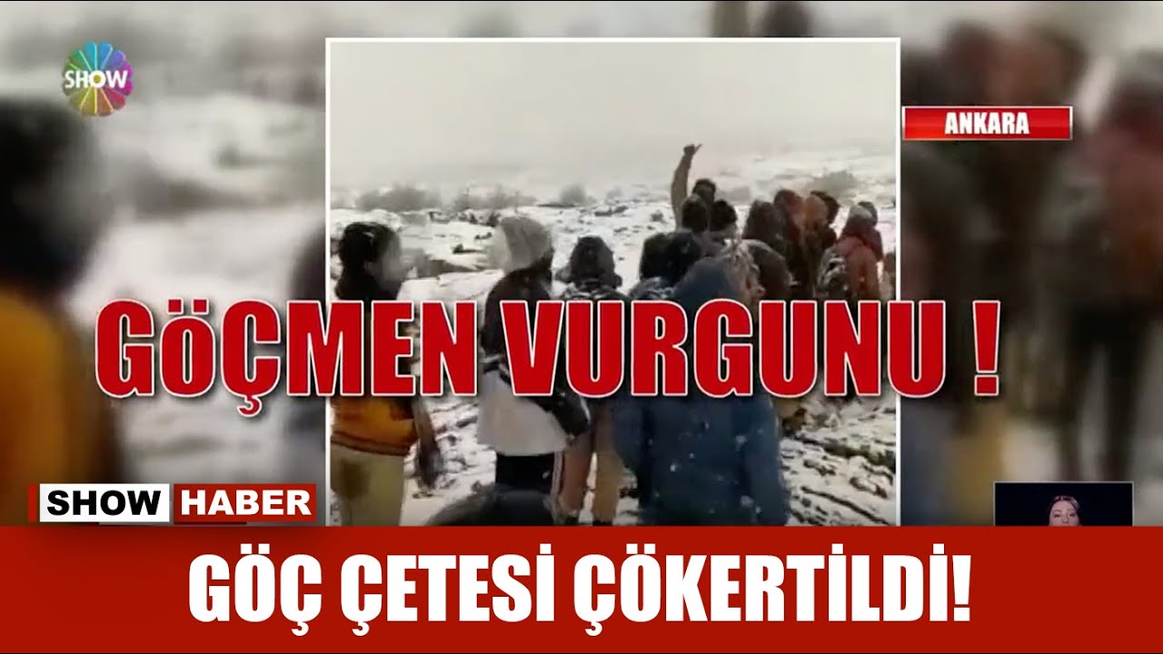 Göç çetesi çökertildi!