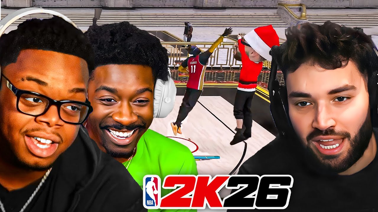 Cuffem & BruceDropEmOff против Адина Росса. Токсичная ставка в режиме MyPark NBA 2K26.. 😂