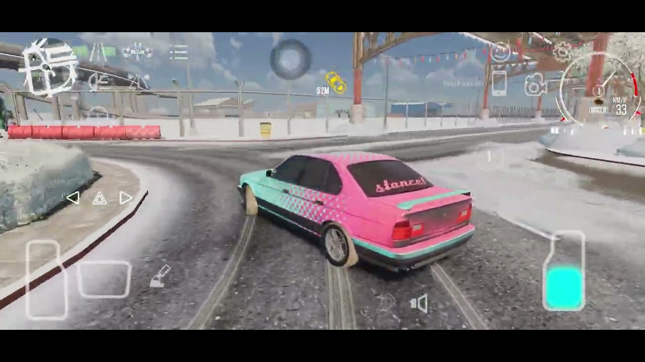 Sliding through Snow City in the BMW | CPM2