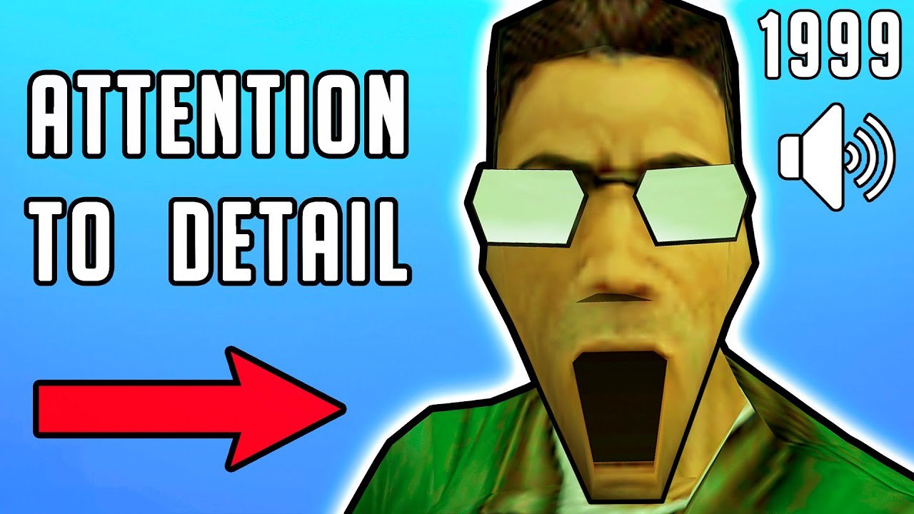 Amazing Details in Video Games