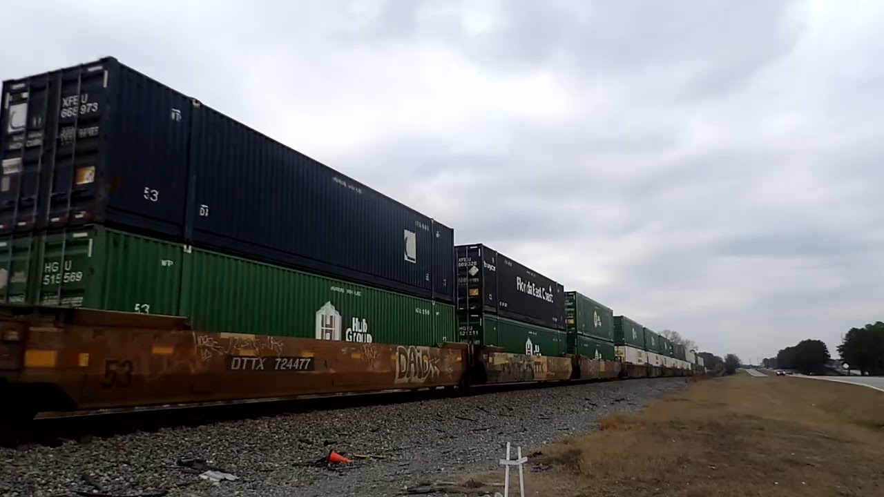 NS 4608 Leads NS 281 Through Warner Robins, GA 2-5-26