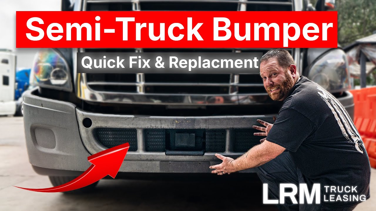 Replacing and Installing 2018 - 2020 Freightliner front bumper
